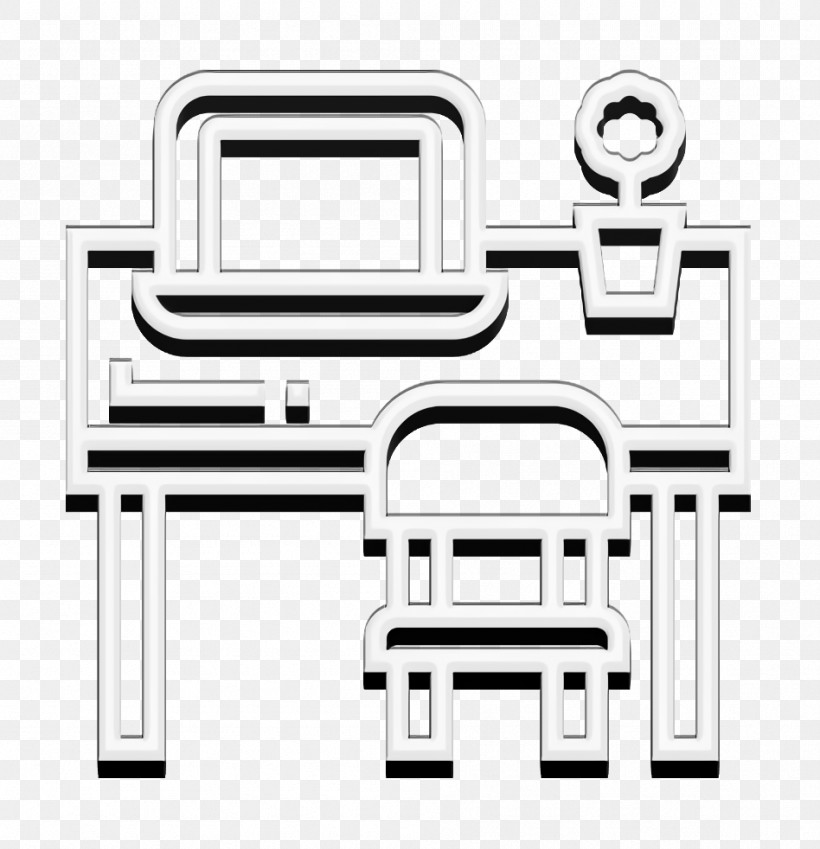 Business Essential Icon Desk Icon, PNG, 948x982px, Business Essential Icon, Computer Monitor Accessory, Desk Icon, Furniture, Line Download Free