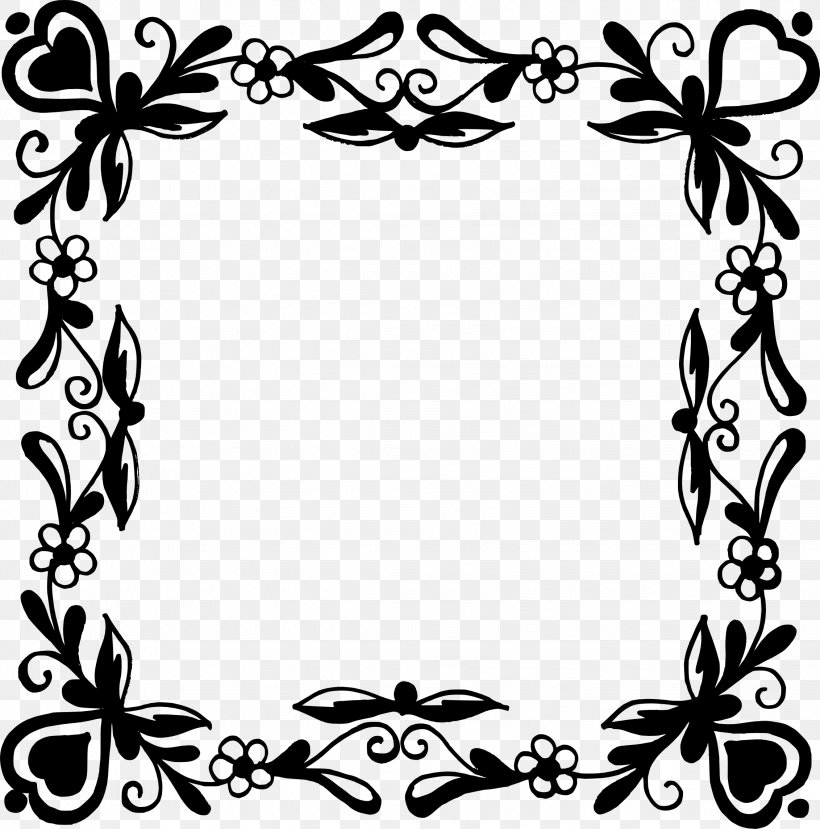 Flower Clip Art, PNG, 2263x2290px, Flower, Black, Black And White, Branch, Butterfly Download Free