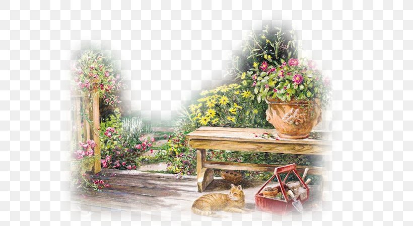 Garden Landscape Terrace Flowerpot Gazebo, PNG, 600x450px, Garden, Art, Autumn, Floral Design, Floristry Download Free