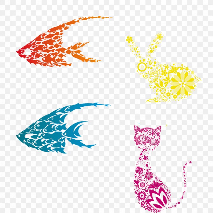 Animal, PNG, 2362x2362px, Animal, Area, Clip Art, Decoupage, Fish Download Free