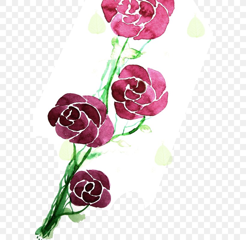 Garden Roses Watercolor Painting Floral Design Peony, PNG, 600x800px, Garden Roses, Art, Artificial Flower, Cut Flowers, Flora Download Free