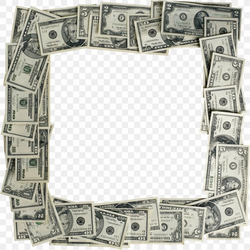 Picture Frames United States Dollar Photography, PNG, 2400x2404px, Picture Frames, Currency, Money, Photography, Photomontage Download Free