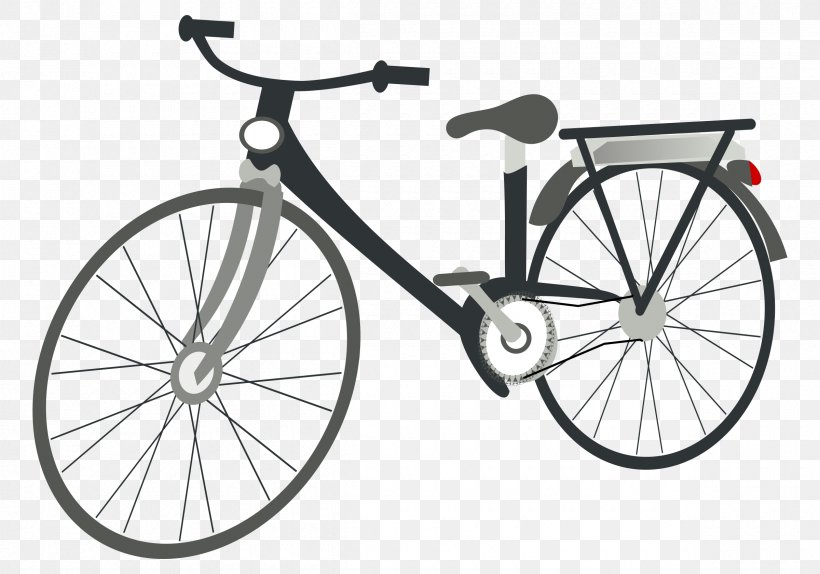 Bicycle Clip Art, PNG, 2400x1680px, Bicycle, Bicycle Accessory, Bicycle Drivetrain Part, Bicycle Frame, Bicycle Handlebar Download Free