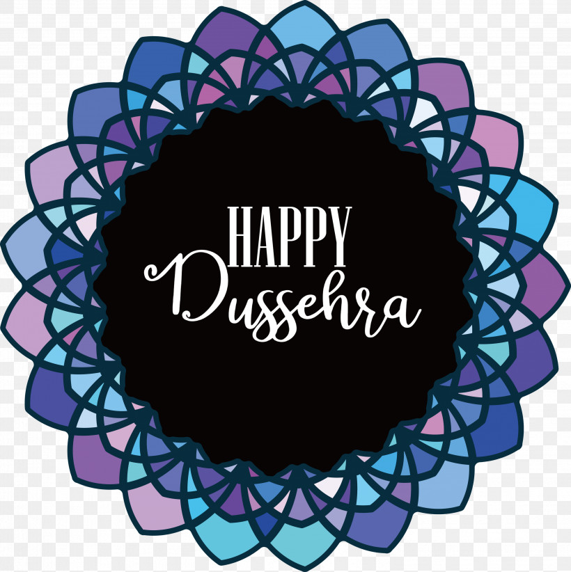 Happy Dussehra, PNG, 2992x3000px, Happy Dussehra, Analytic Trigonometry And Conic Sections, Blue, Circle, Cobalt Blue Download Free