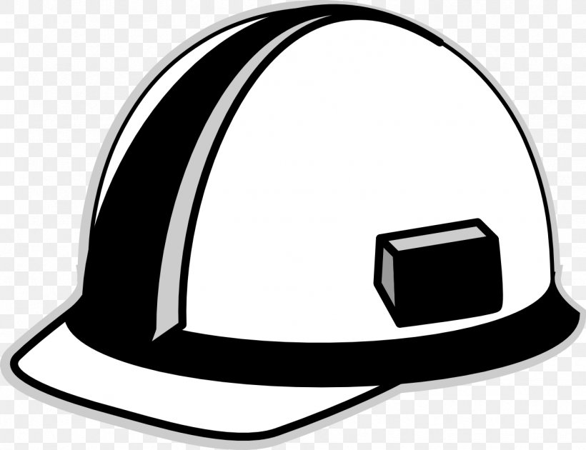 Hard Hat Clip Art, PNG, 1331x1024px, Hard Hat, Architectural Engineering, Black And White, Cowboy Hat, Free Content Download Free