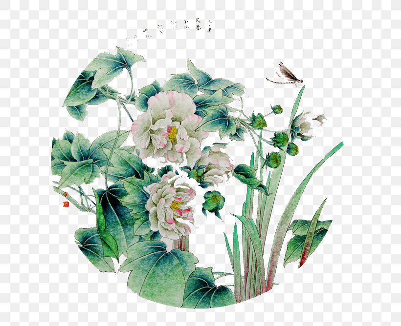 Hibiscus Mutabilis Bird-and-flower Painting Umbrella, PNG, 663x668px, Hibiscus Mutabilis, Art, Artificial Flower, Birdandflower Painting, Cut Flowers Download Free