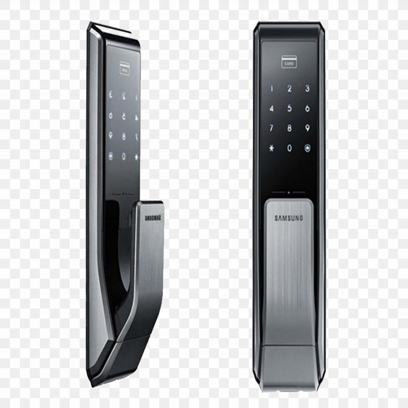 Smart Lock Samsung SGH-P730 Key Electronic Lock, PNG, 3543x3543px, Lock, Code, Door, Electronic Lock, Electronics Download Free
