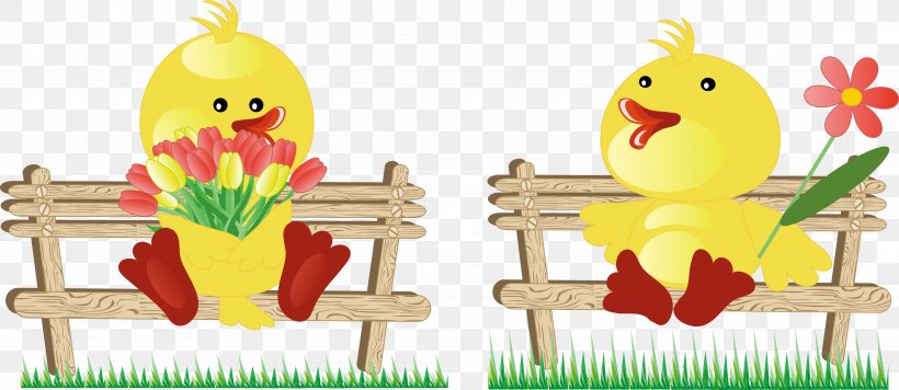 Duck Download Clip Art, PNG, 4405x1917px, Duck, Art, Easter, Flower, Food Download Free