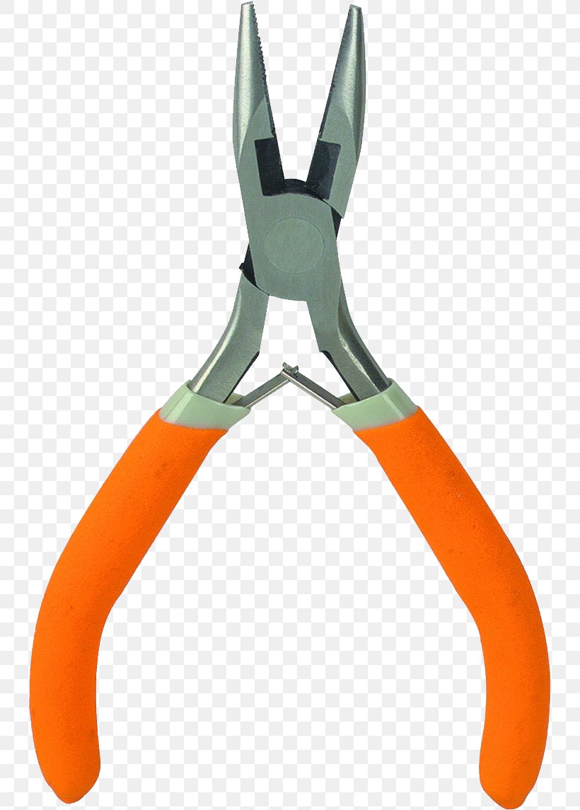 Needle-nose Pliers Diagonal Pliers Hand Tool Round-nose Pliers, PNG, 739x1145px, Hand Tool, Diagonal Pliers, Needle Nose Pliers, Nipper, Orange Download Free