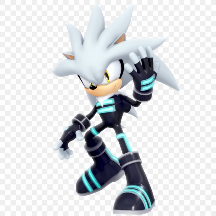 Silver The Hedgehog Sonic Rivals 2 Shadow The Hedgehog Sonic Forces Sonic The Hedgehog, PNG, 894x894px, 3d Computer Graphics, 3d Rendering, Silver The Hedgehog, Action Figure, Figurine Download Free