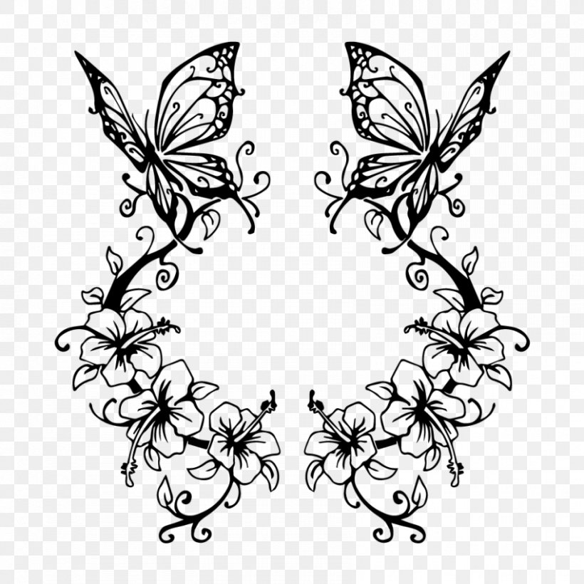 Tattoo Butterfly Drawing Flash Cover-up, PNG, 850x850px, Tattoo, Abziehtattoo, Art, Black And White, Body Jewelry Download Free