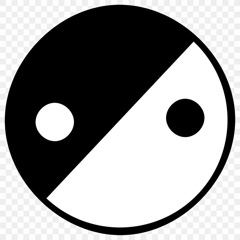 Cartoon Yin And Yang, PNG, 2000x2000px, Cartoon, Animation, Area, Black And White, Mobile Game Download Free