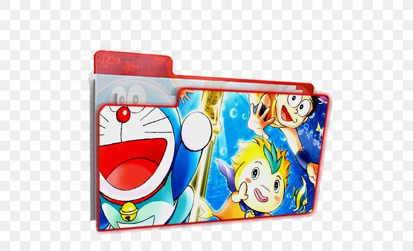 Download Doraemon, PNG, 500x500px, Computer, Doraemon, Material, Red, Yellow Download Free