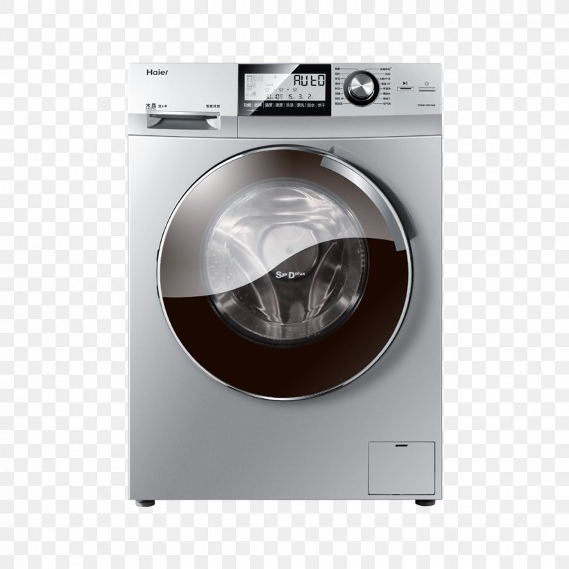 Washing Machines Laundry Haier Bathroom Home Appliance, PNG, 1200x1200px, Washing Machines, Bathroom, Clothes Dryer, Combo Washer Dryer, Haier Download Free