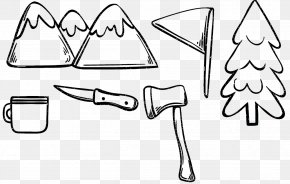 Drawing Blackandwhite - Drawing Tree PNG