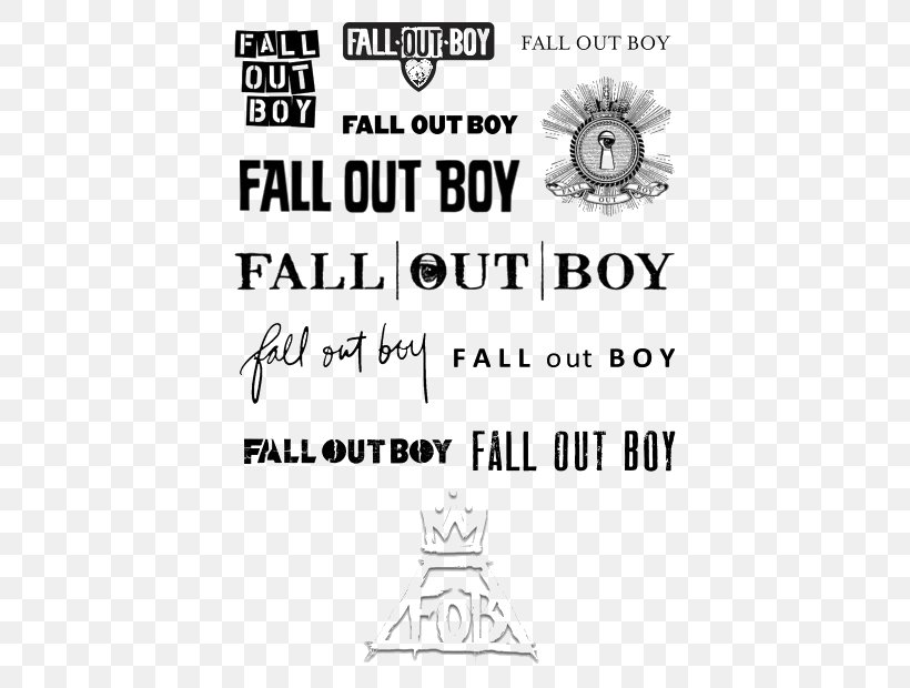 Fall Out Boy Logo Emo Save Rock And Roll Design, PNG, 440x620px, Watercolor, Cartoon, Flower, Frame, Heart Download Free