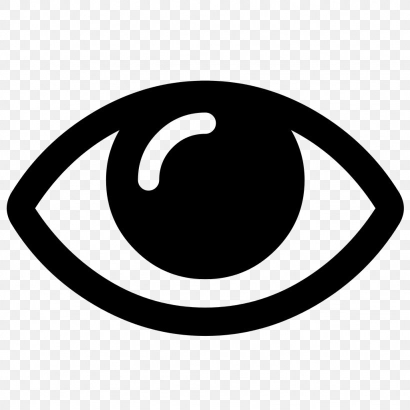 Font Awesome Eye Symbol, PNG, 1024x1024px, Font Awesome, Black And White, Eye, Information, Smile Download Free