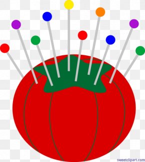 Hand-Sewing Needles Notions Clip Art PNG