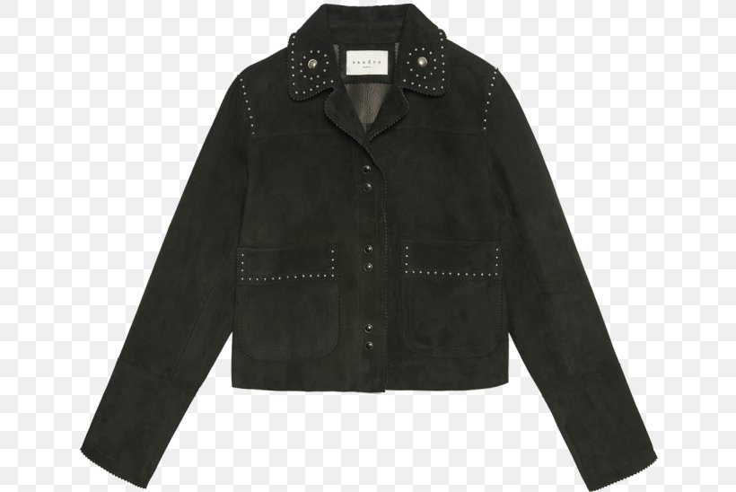 Leather Jacket T-shirt Tracksuit Denim, PNG, 660x548px, Jacket, Black, Button, Clothing, Coat Download Free