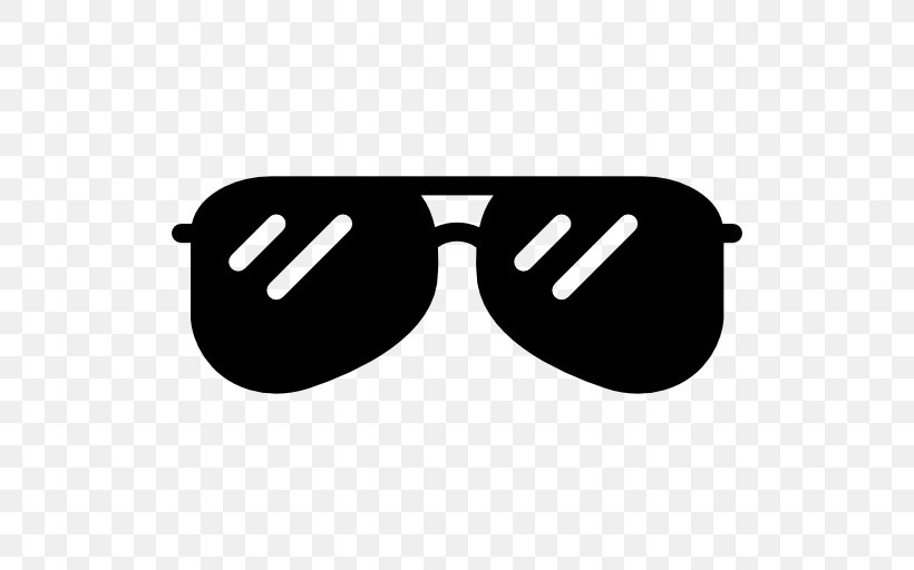 Sunglasses Clothing Accessories Fashion Eyewear, PNG, 512x512px, Glasses, Animal Silhouettes, Aviator Sunglasses, Black And White, Brand Download Free