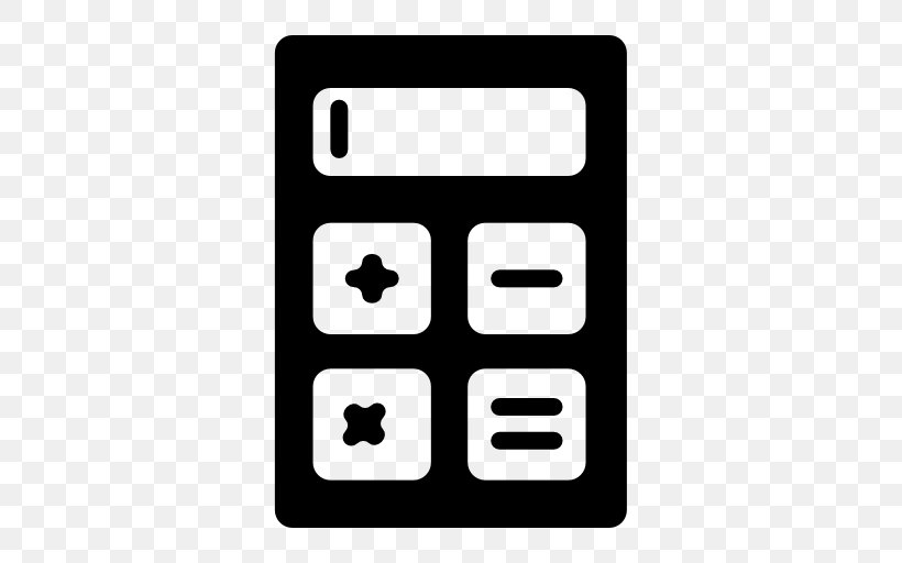 Calculator Calculation Icon Design, PNG, 512x512px, Calculator, Black, Calculation, Icon Design, Mathematics Download Free