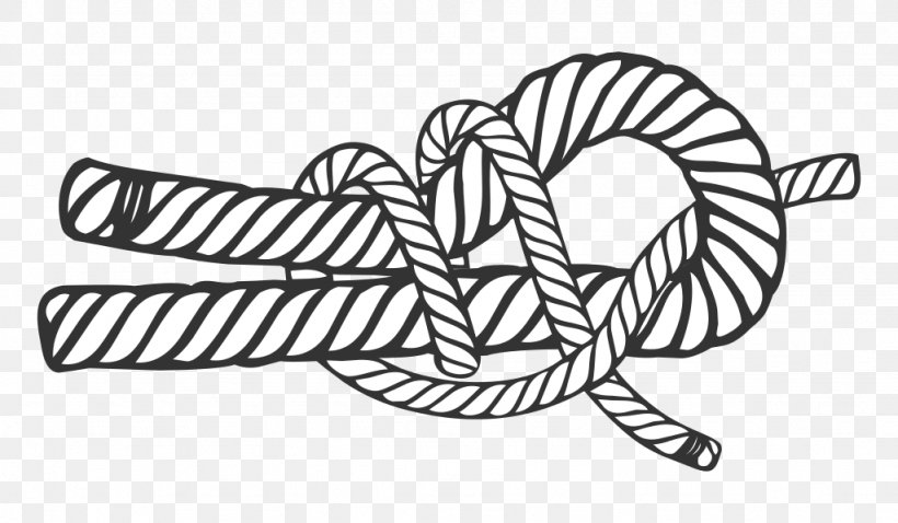 Sheet Bend The Ashley Book Of Knots Bowline, PNG, 1024x597px, Sheet Bend, Art, Ashley Book Of Knots, Becket Hitch, Black Download Free