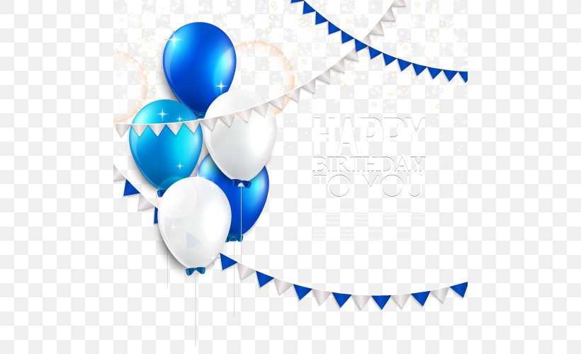 Wedding Invitation Light Balloon Birthday Greeting Card, PNG, 500x500px, Wedding Invitation, Balloon, Birthday, Blue, Gift Download Free
