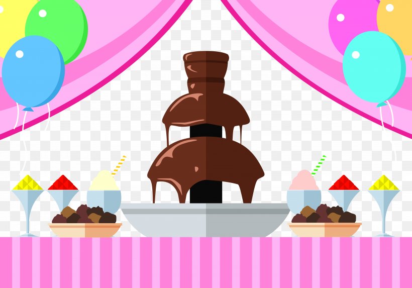 Cream Chocolate Cake Cupcake Ganache, PNG, 5833x4083px, Cream, Balloon, Cake, Candy, Chocolate Download Free