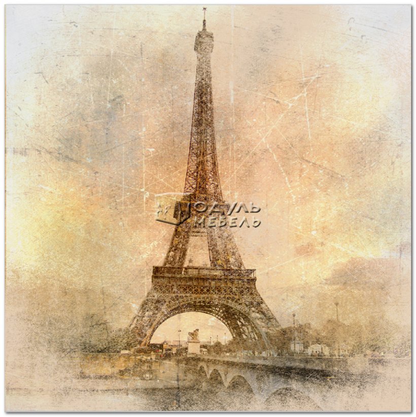 Eiffel Tower Canvas Print Painting Art, PNG, 945x949px, Eiffel Tower, Art, Canvas, Canvas Print, Drawing Download Free