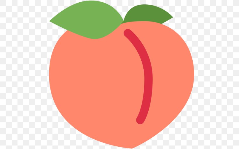 Emojipedia Peach Sticker Text Messaging, PNG, 512x512px, Emoji, Apple, Emojipedia, Emoticon, Food Download Free