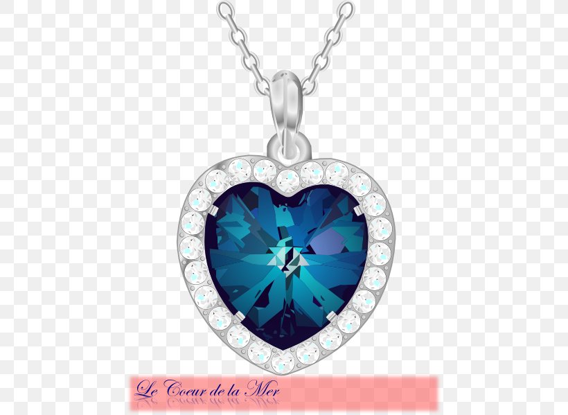 Heart Of The Ocean Jewellery Necklace Clip Art, PNG, 456x599px, Heart Of The Ocean, Blue, Charms Pendants, Diamond, Fashion Accessory Download Free