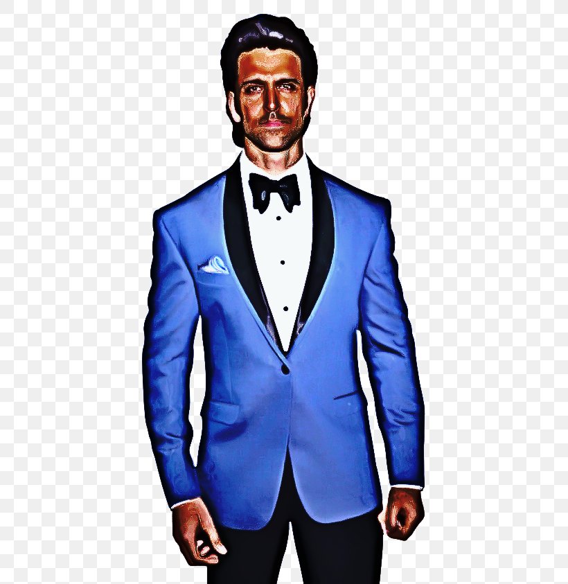 Tuxedo Suit, PNG, 500x843px, Tuxedo, Blazer, Blue, Clothing, Cobalt Download Free