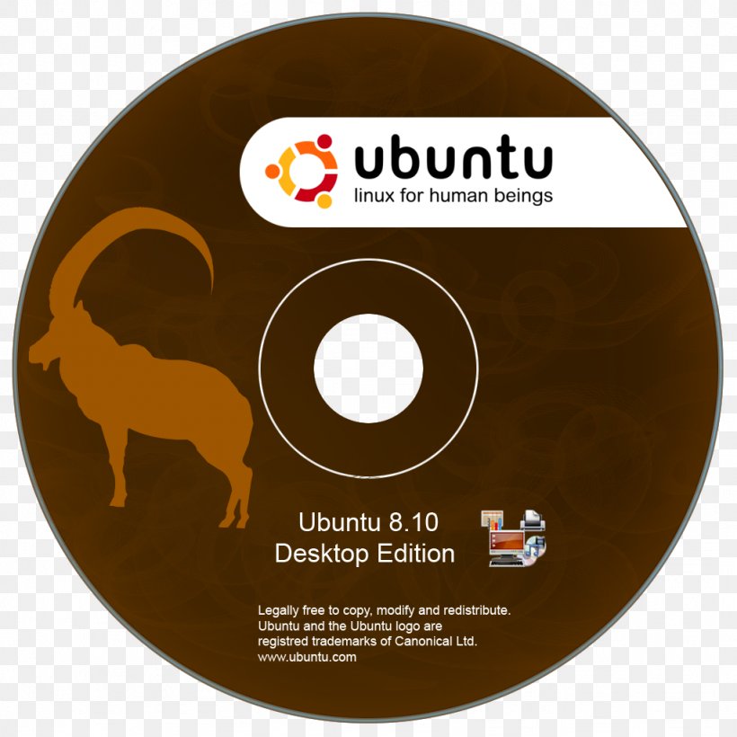 Compact Disc Ubuntu Canonical Linux Cd, PNG, 1024x1024px, Compact Disc, Brand, Canonical, Cdrom, Computer Software Download Free