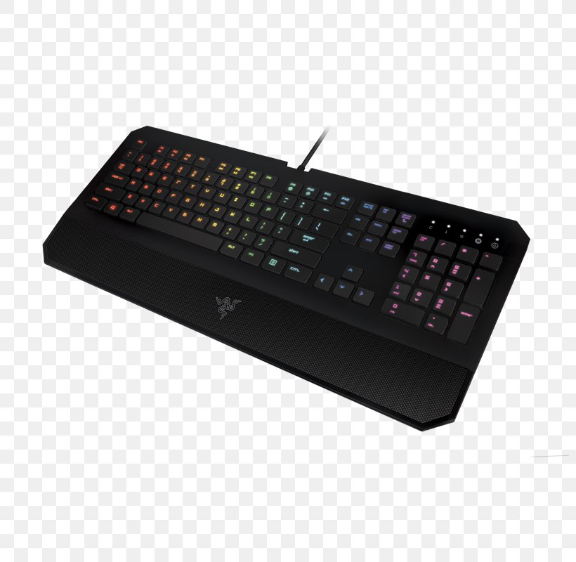 Computer Keyboard Razer DeathStalker Chroma Gaming Keypad Tablet Computers, PNG, 800x800px, Computer Keyboard, Computer Component, Electronic Device, Electronic Instrument, Game Controllers Download Free
