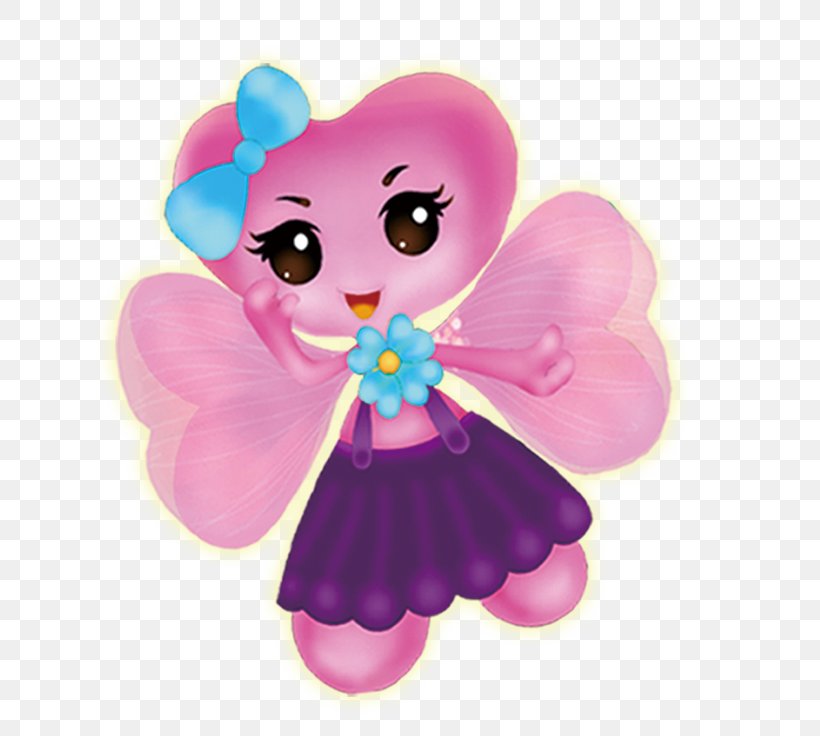 Fairy Pink Illustration, PNG, 704x736px, Fairy, Art, Butterfly, Cartoon, Color Download Free