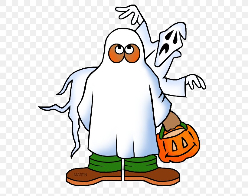 Halloween Ghost Cartoon, PNG, 598x648px, Halloween, Bird, Cartoon, Festival, Ghost Download Free