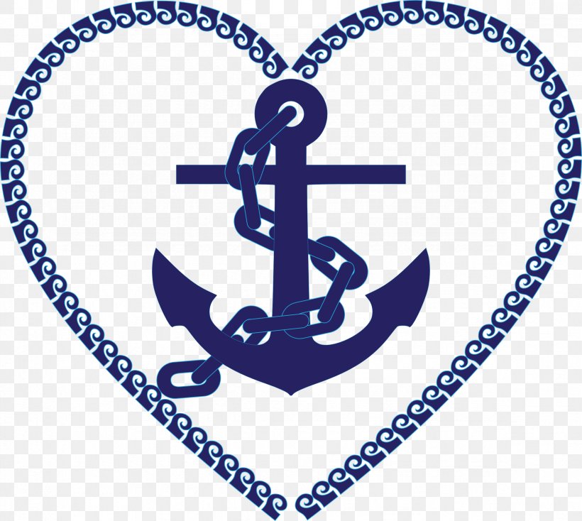 Heart Anchor Maritime Transport Sea Clip Art, PNG, 2352x2106px, Watercolor, Cartoon, Flower, Frame, Heart Download Free