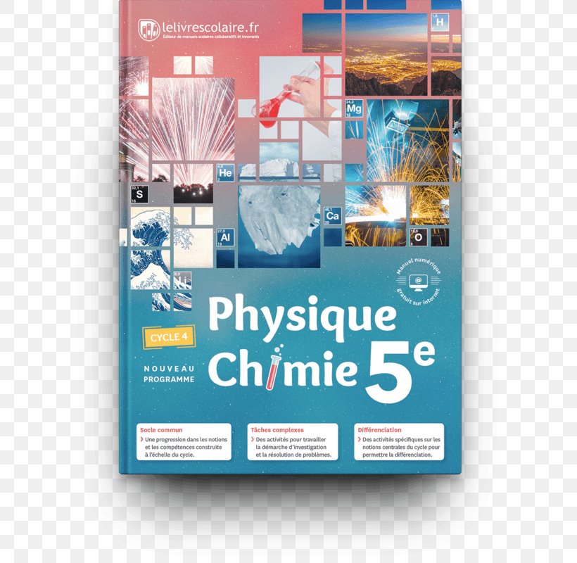 Physique-Chimie Cycle 4 Physique-chimie 5e Cycle 4 Physique-chimie 4e Cycle 4 Textbook, PNG, 626x800px, Physiquechimie, Advertising, Book, Brand, Brochure Download Free