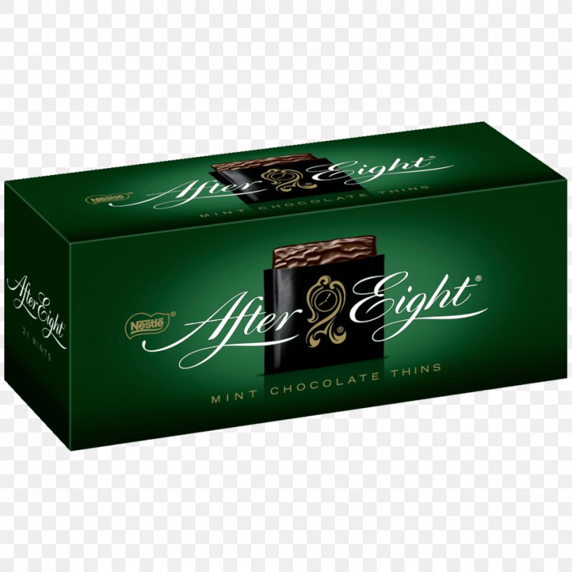 After Eight Mint Chocolate Peppermint Candy, PNG, 970x970px, After Eight, Biscuits, Box, Candy, Chocolate Download Free