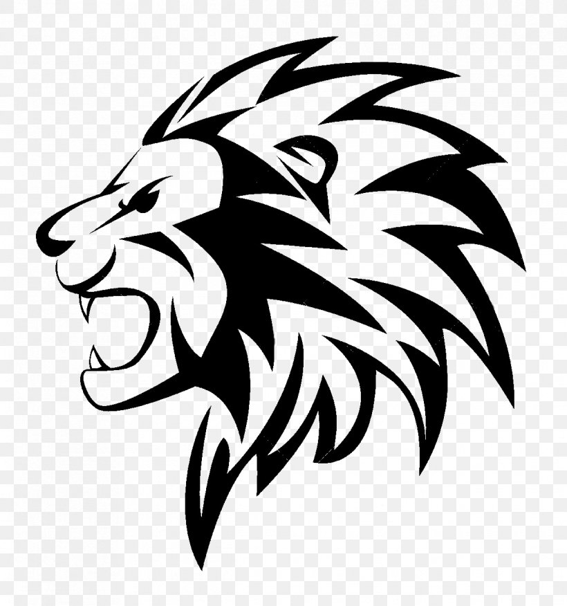 Lion Roar Clip Art, PNG, 1216x1300px, Lion, Art, Big Cats, Black And White, Carnivoran Download Free