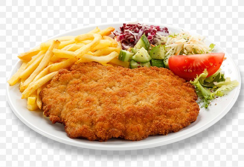 Schnitzel German Cuisine French Fries French Cuisine Czech Cuisine, PNG, 900x616px, Watercolor, Cartoon, Flower, Frame, Heart Download Free