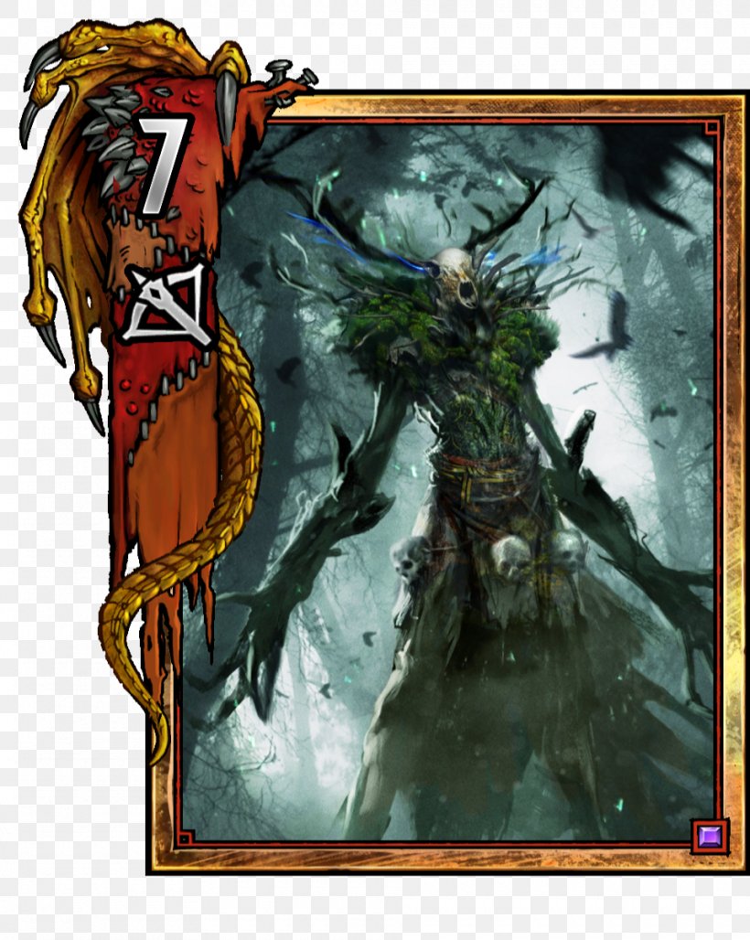 The Witcher 3: Wild Hunt Gwent: The Witcher Card Game Leshy Spirit, PNG, 960x1204px, Witcher 3 Wild Hunt, Action Figure, Art, Cd Projekt, Character Download Free