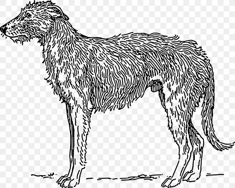 Dog Horse Pet Clip Art, PNG, 1920x1540px, Dog, American Staghound, Animal, Animal Figure, Black And White Download Free