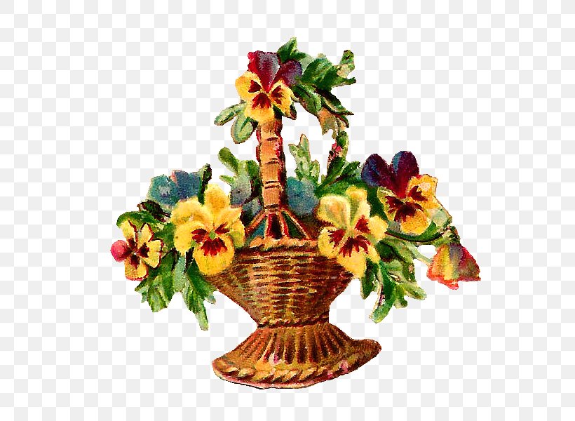 Flower Basket Antique Clip Art, PNG, 639x600px, Flower, Antique, Artificial Flower, Basket, Craft Download Free