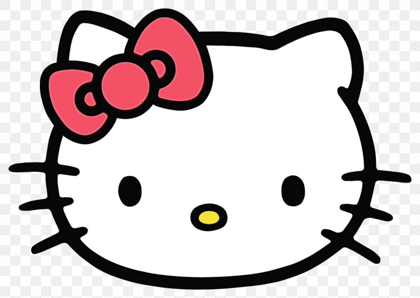 Hello Kitty Head, PNG, 1600x1139px, Hello Kitty, Cartoon, Cat, Character,  Cheek Download Free