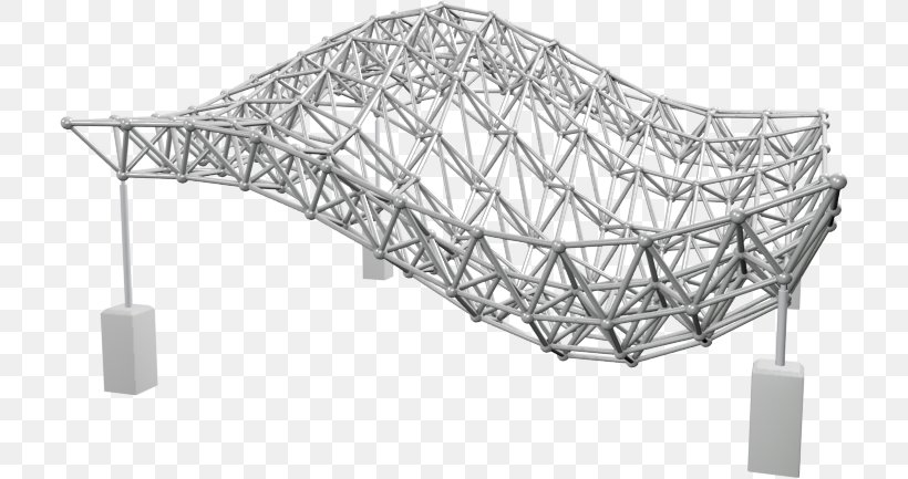 Structure Truss Space Frame Structural Engineering, PNG, 712x433px, Structure, Analysis, Architecture, Black And White, Computer Software Download Free