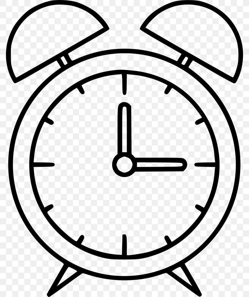 Alarm Clocks Drawing Timer, PNG, 782x980px, Alarm Clocks, Aiguille, Area, Black And White, Clock Download Free