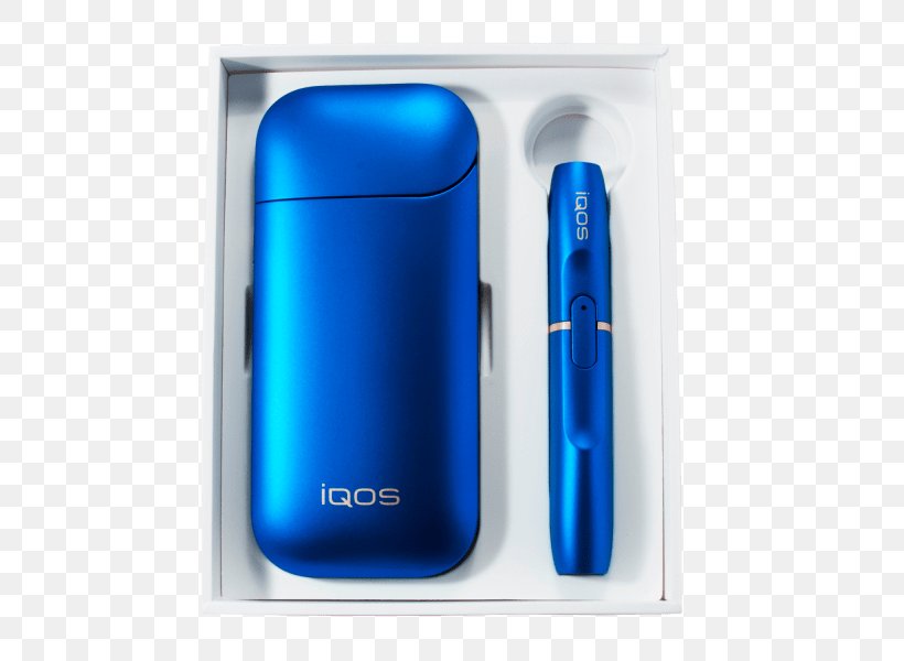 Blue Heat-not-burn Tobacco Product Cigarette IQOS Color, PNG, 600x600px, Blue, Cigarette, Color, Electric Blue, Electronic Cigarette Download Free