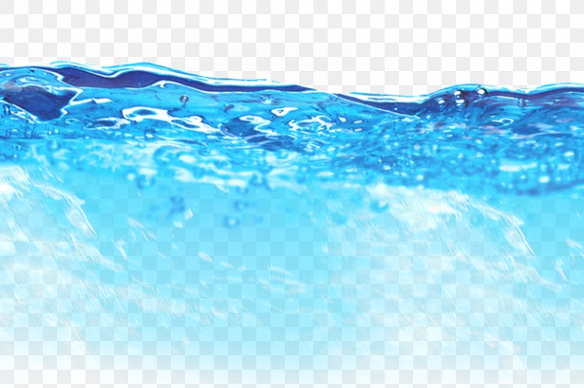 Seawater Drop Blue, PNG, 850x567px, Water, Aqua, Azure, Blue, Color Download Free