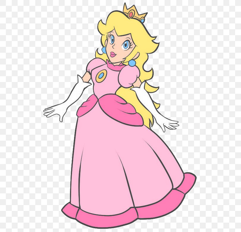 Super Princess Peach Toad Princess Daisy Mario, PNG, 540x792px, Watercolor, Cartoon, Flower, Frame, Heart Download Free